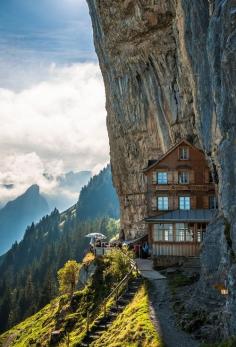 
                    
                        Mountain refuge - Ebenalp, Appenzell, SwitzerlandMountain refuge
                    
                