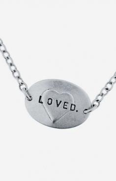 
                    
                        Oval Loved Heart Necklace
                    
                