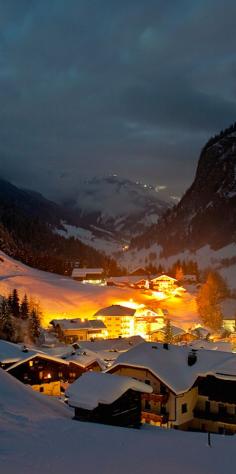 The village of Hüttschlag in Austria's Grossarltal Valley • photo: Jens Schwarz, laif/Redux on National Geographic