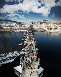 Prague.  One of my favorite places!  Would love to see it in the winter!
