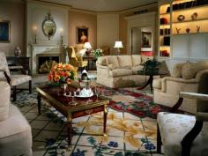 THE PRESIDENTIAL SUITE, WALDORF ASTORIA, NEW YORK CITY Price: Starts at $10,000 per night  The Layout: It’s like staying in a small wing of the Smithsonian. There’s the small, wooden rocking chair given as a gift by John F. Kennedy, between the fireplace and Eisenhower’s desk