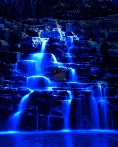 
                    
                        Waterfall at night
                    
                