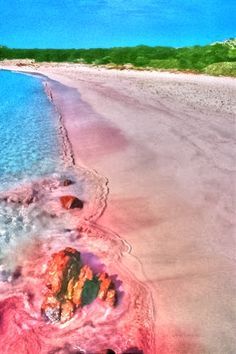 
                    
                        Pink beach, Sardinia, Italy
                    
                