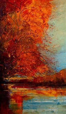 Saatchi Online Artist Justyna Kopania; Painting, "In October..." #art