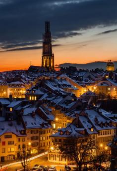 The old town of Bern in winter ~ Switzerland