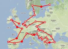 How to see Europe by train...