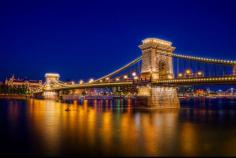 Chain Bridge – Budapest, Hungary (HDR) by Klaus Hermann