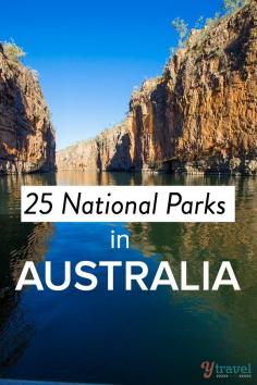 25 National Parks in Australia to set foot in