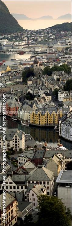 
                    
                        Aerial View of Alesund, Fiord region, Norway. - © Alberto Mateo, Travel Photographer
                    
                