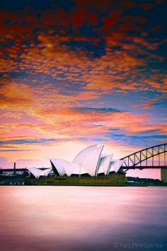 Sydney Opera House at Sunset, Australia