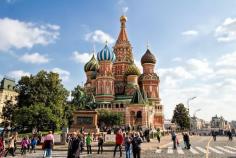 
                    
                        St. Basil's Cathedral in Moscow's Red Square, today serves as a museum. It was built from 1555–61 on orders from Ivan the Terrible.
                    
                