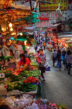 Hong Kong Street Market by ~pjones747, Hong Kong, China.