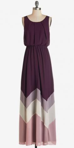 Romantic Resplendence Dress in Purple
