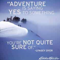 Pro Skier and full-time Adventurer Lynsey Dyer's take on Adventure #LiveYourAdenture #PinUpLive