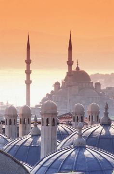 The  Blue Mosque, Istanbul, Turkey.