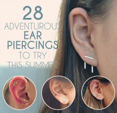 
                        
                            28 Adventurous Ear Piercings To Try This Summer
                        
                    