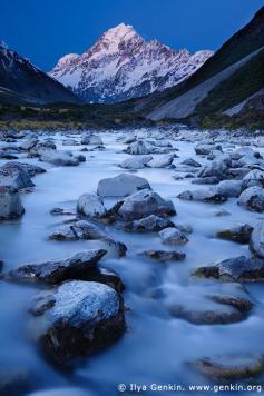 
                    
                        Mount Cook after Sunset, New Zealand. Photo by Ilya Genkin
                    
                