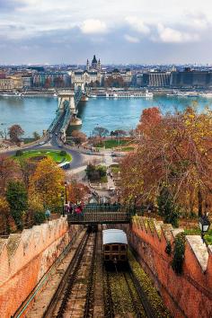 
                    
                        Climbing Castle Hill, Chain Bridge, Budapest, Hungary
                    
                