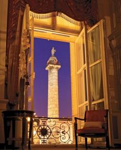 
                    
                        View of the Place Vendôme from the Imperial Suite at the Ritz Paris
                    
                