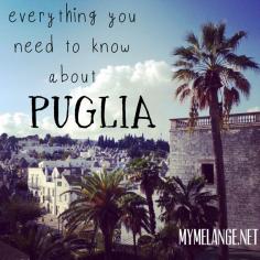 
                    
                        Everything you need to know about traveling to Puglia mymelange.net/...
                    
                