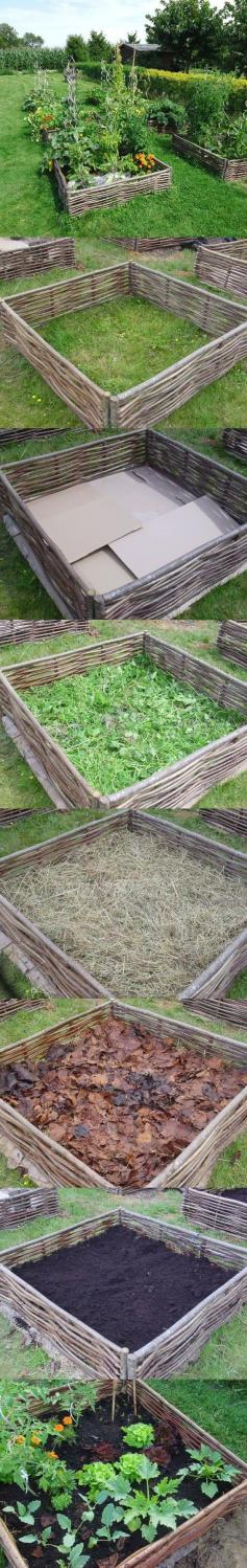 
                    
                        Lasagna Bed gardening-cool idea
                    
                