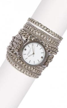
                    
                        Sara Designs | Special Edition All Chain Wrap Watch
                    
                