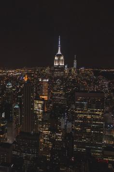 
                    
                        Top of the Rockerfeller building, overlooking New York City.
                    
                