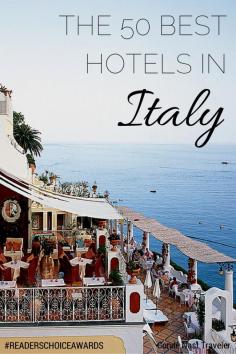 
                    
                        The 50 Best Hotels in Italy: Readers' Choice Awards 2014
                    
                