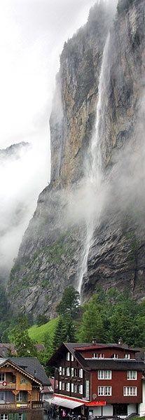 
                    
                        Staubbach Falls, Switzerland.
                    
                