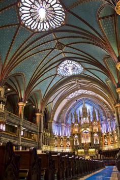 
                    
                        Notre Dame, Montreal, Canada.
                    
                