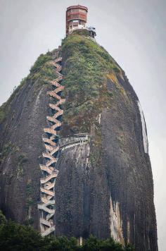 
                    
                        659 steps to the top: The Guatape Rock in Colombia!
                    
                
