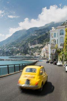 
                    
                        The Amalfi Coast's coastal drive
                    
                