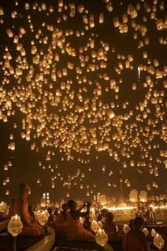 
                    
                        Floating lantern festival Thailand
                    
                