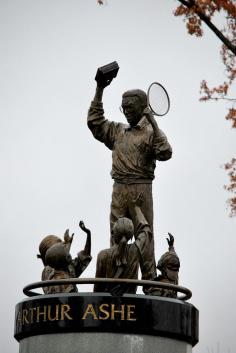 
                    
                        Arthur Ashe Statue in Richmond Virginia
                    
                