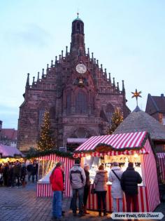 
                    
                        Old town square during Christmas - Nuremberg, Germany
                    
                