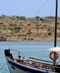 
                    
                        Spinalonga island in Elounda. Lasithi area in Crete
                    
                