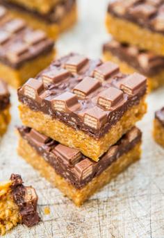 
                    
                        Chocolate Peanut Butter Kit Kat Crunch Bars | Community Post: 19 Dessert Recipes That Don't Require An Oven
                    
                