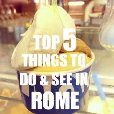 
                    
                        Top 5 Things To Do and See in Rome | www.eatingitalyfo...
                    
                