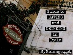 
                    
                        A guide to Eating and Drinking in #Italy mymelange.net/...
                    
                