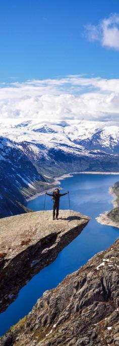 
                    
                        15 reasons why Norway will Rock your World | 3. Trolltunga rock, Norway
                    
                