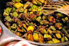 
                    
                        Bonnie Banters: Crunchy Naked Southern Pan-Fried Okra ~ Guilt Free!
                    
                