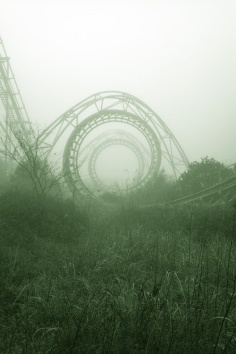 
                    
                        Abandoned in the mist...
                    
                