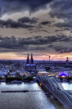 
                    
                        Hohenzollern Bridge, Cologne, Germany
                    
                