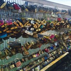 
                    
                        Love locks in Paris
                    
                