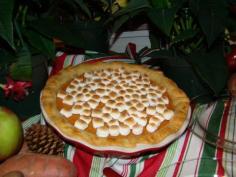 
                    
                        Turtle Sweet Potato Pie with toasted Marshmallows. For best results, use fresh NC sweet potatoes. You can bake them or boil them and then the skin will peel right off. It’s so easy and it gives the pie a better texture. #GottoBeNC
                    
                