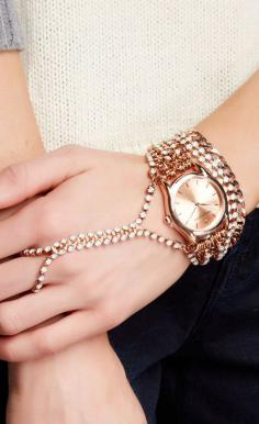 
                    
                        Sara Designs | Hand Chain Watch
                    
                
