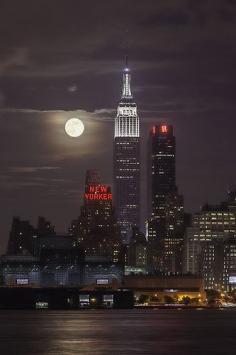 
                    
                        Supermoon - New York City heading there in a few weeks for a special occasion :)
                    
                