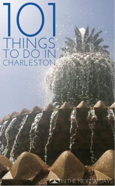 
                    
                        Traveling to Charleston, SC? Check out this inclusive lists of 101 Things to do in Charleston, SC, complete with links to find more information.
                    
                