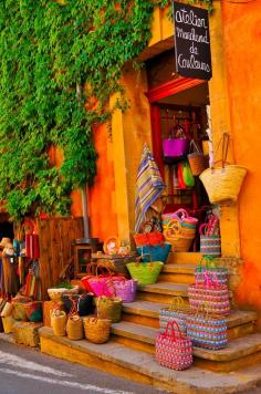 
                    
                        Basket Shop, Provence, France photo via kaye
                    
                