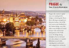 
                    
                        Prague and the Czech Republic - Charles Bridge is one of the oldest stone bridges in Central Europe.
                    
                
